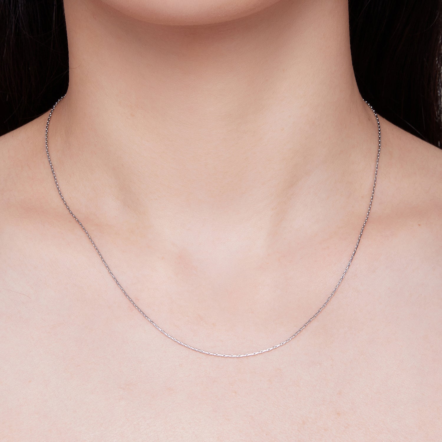 925 Sterling Silver 45.0cm Necklace for Women DestGlow