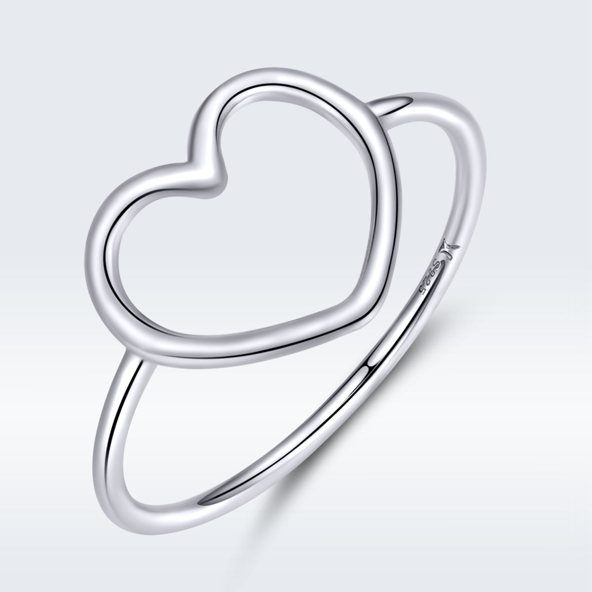925 Sterling Silver Plated Platinum Ring Size 6.0 for Women by Bids.com