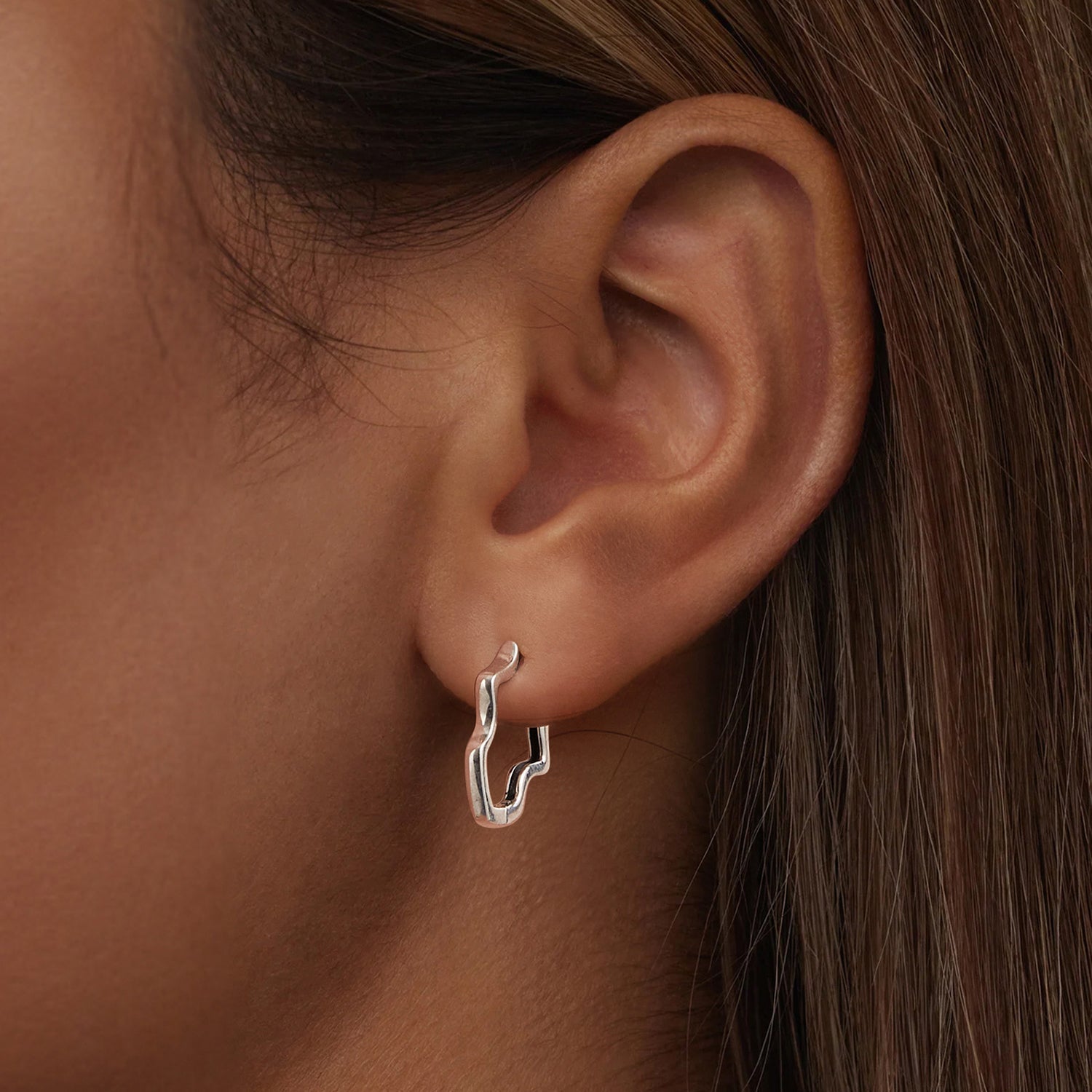 925 Sterling Silver & Oxidized Silver Earrings for Women DestGlow