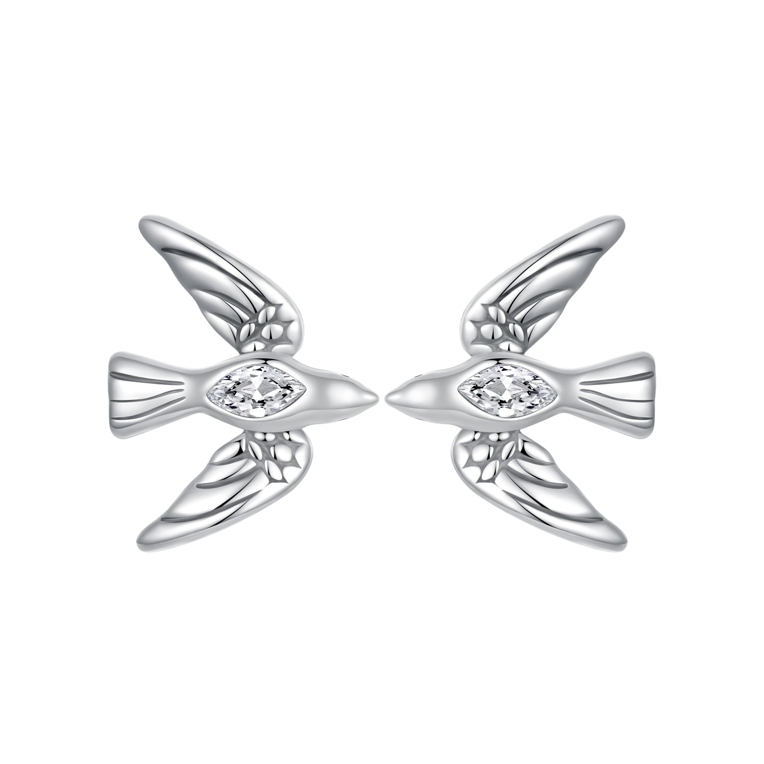 925 Sterling Silver Oxidized CZ Earrings for Women DestGlow