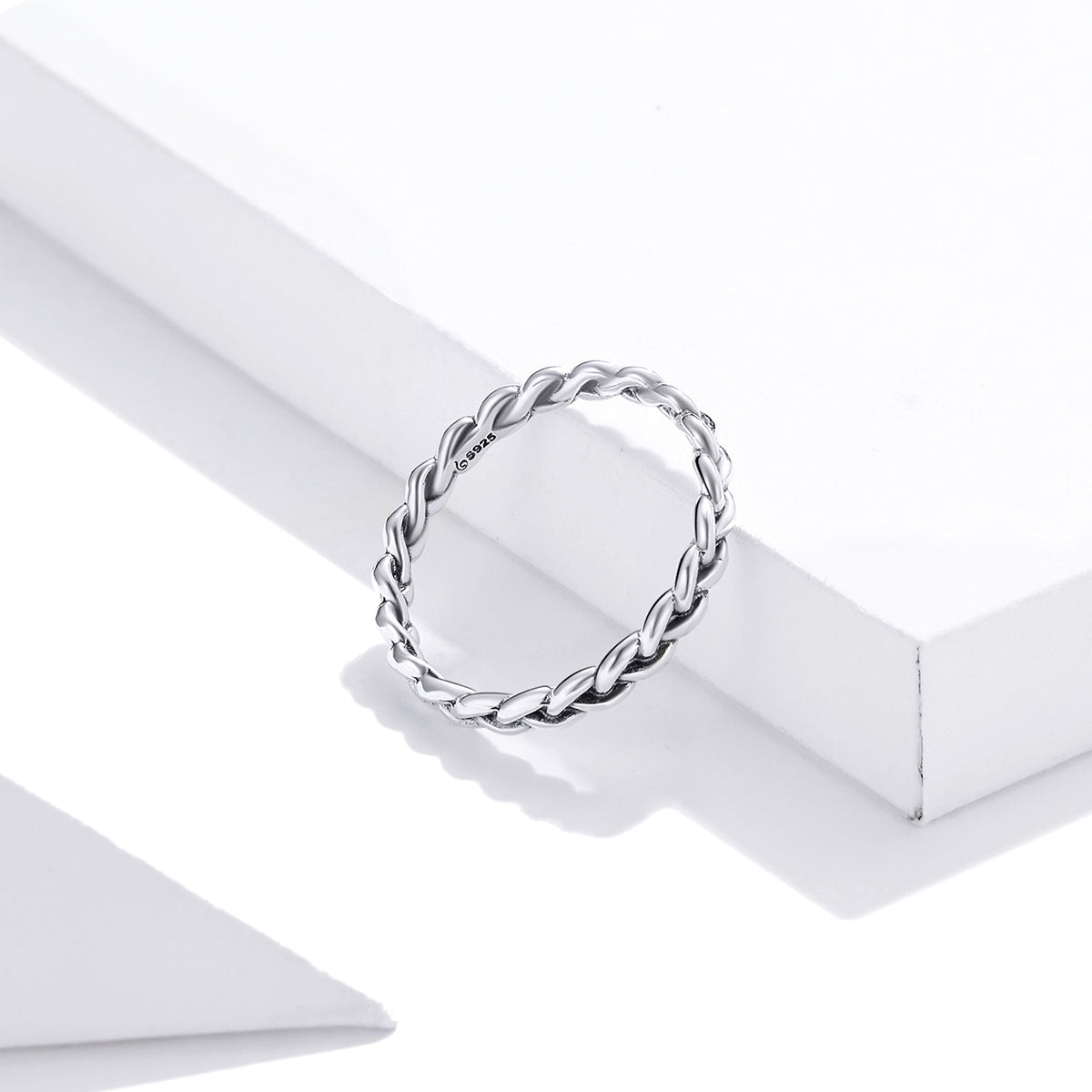 925 Sterling Silver Oxidized 0.20cm Ring Size 9 for Women DestGlow