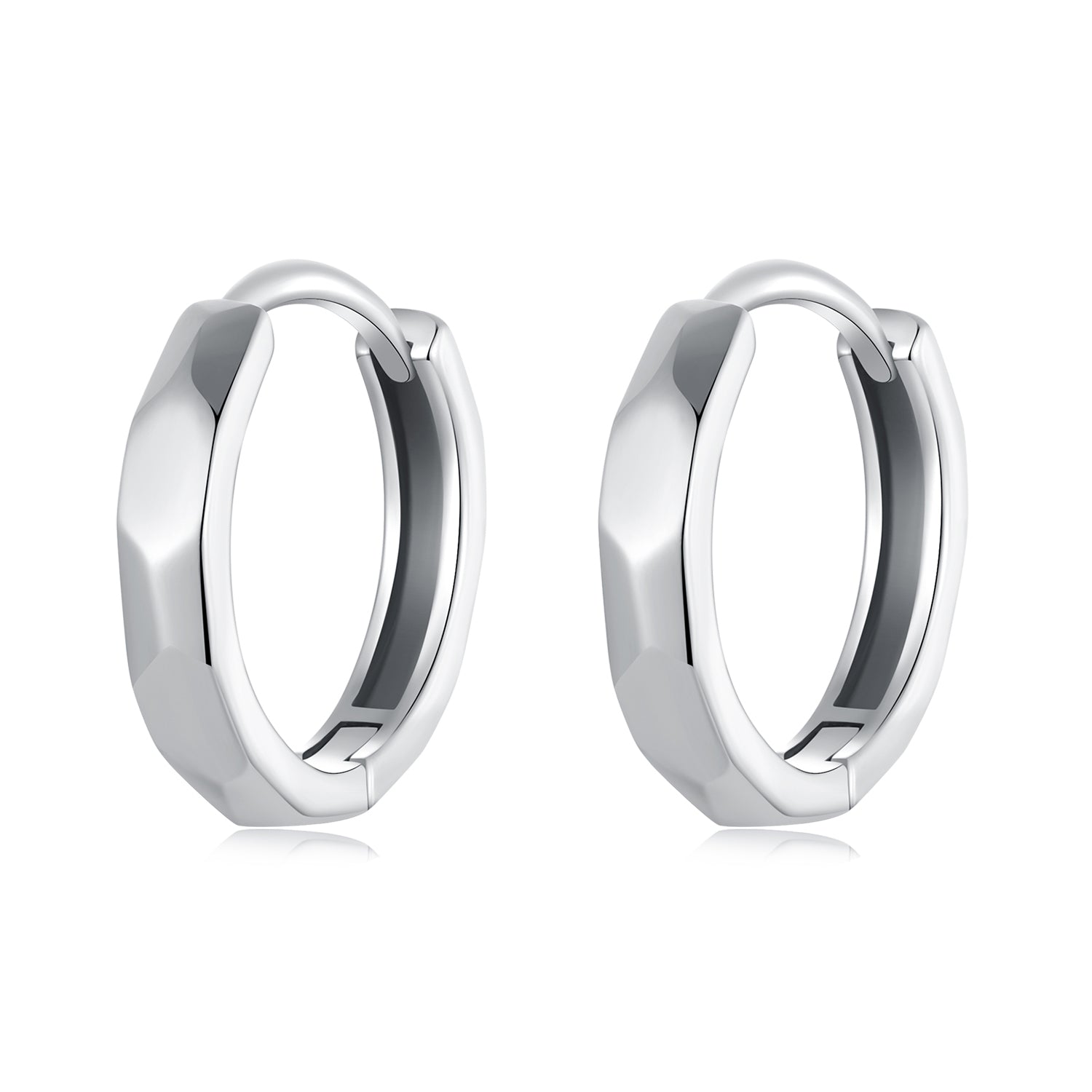 925 Sterling Silver Earrings 1.3*0.3cm for Women DestGlow