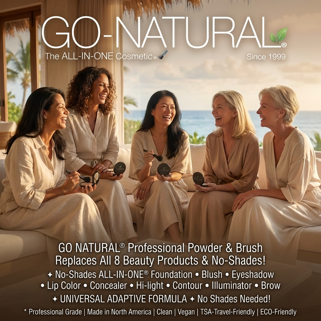 GO NATURAL® ALL-IN-ONE® Powder - Travel Gift Set DestGlow