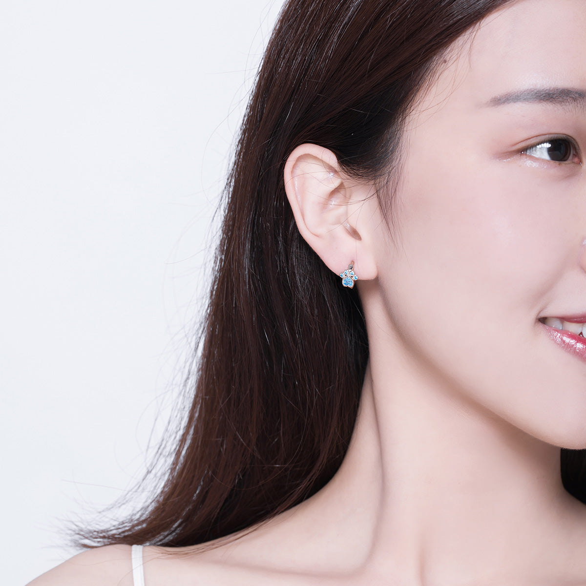 S925 Sterling Silver CZ Earrings for Women DestGlow