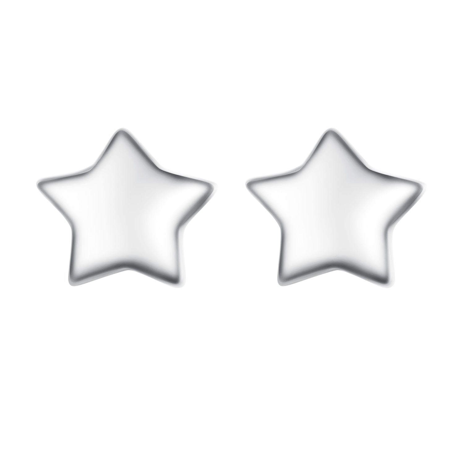 S925 Sterling Silver Earrings with Plated Platinum Finish for Women DestGlow