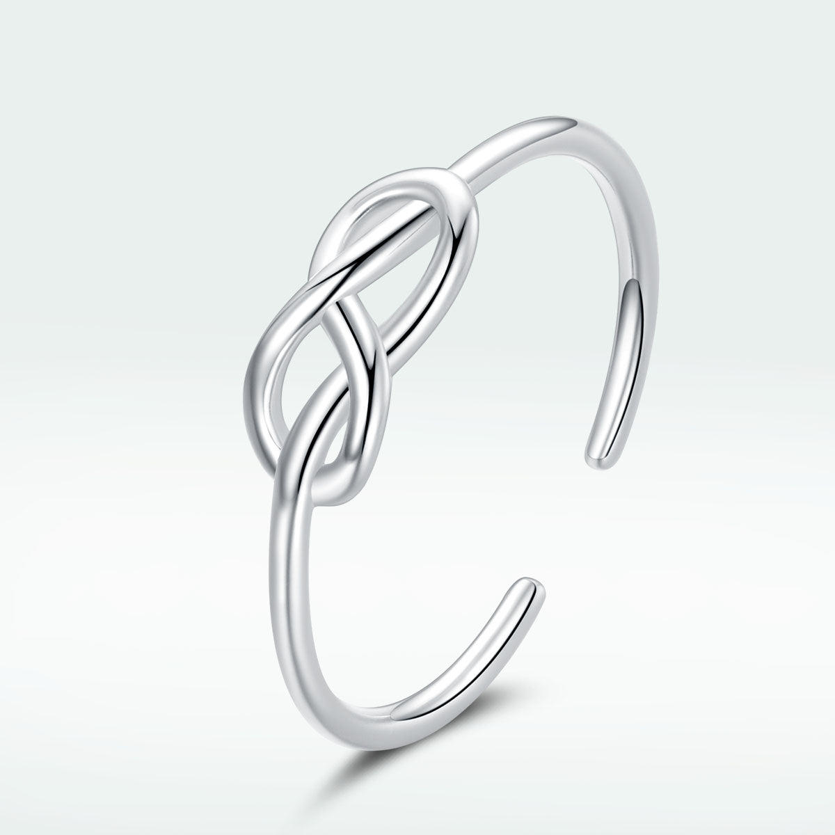 S925+Plated Platinum Ring for Women DestGlow