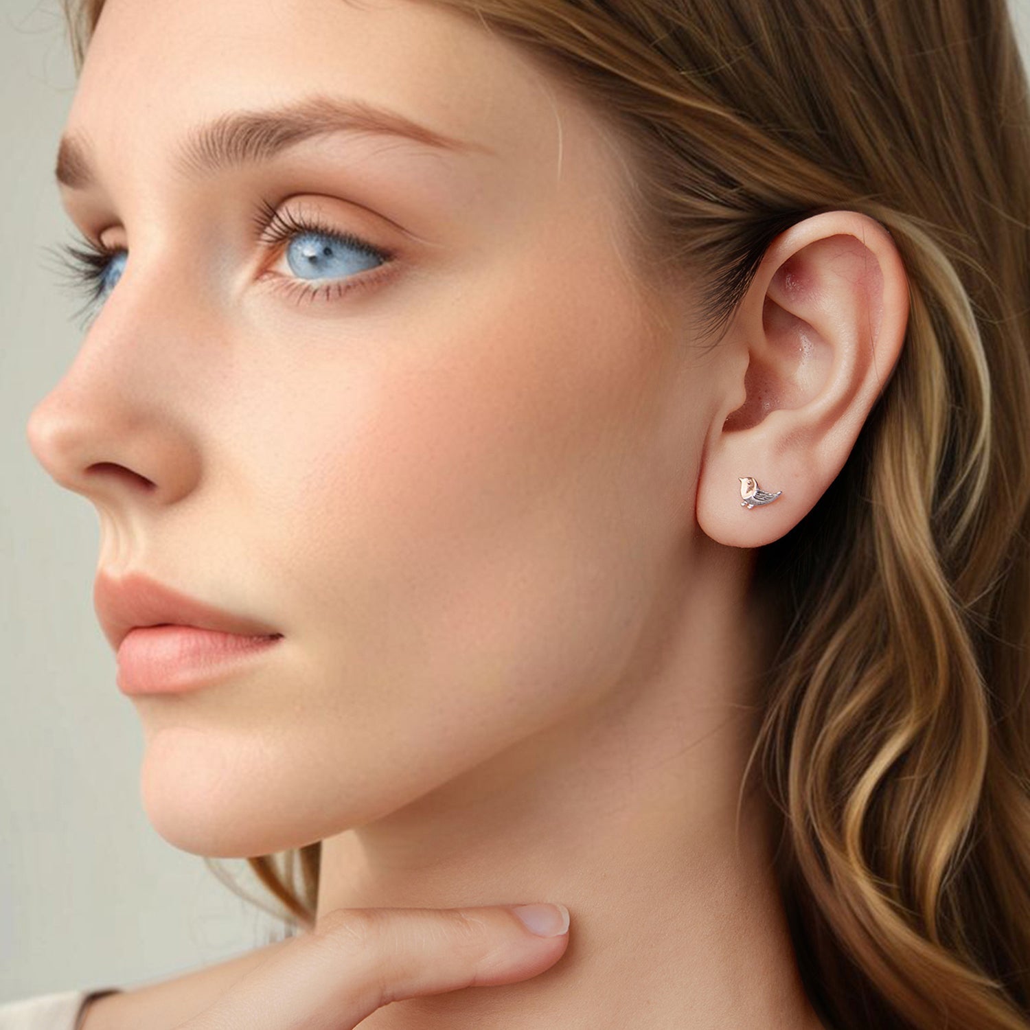 925 Sterling Silver Earrings for Women - 0.6*0.8cm DestGlow