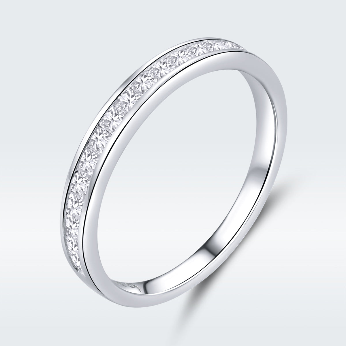 925 Sterling Silver Ring Size 7.0 for Women DestGlow