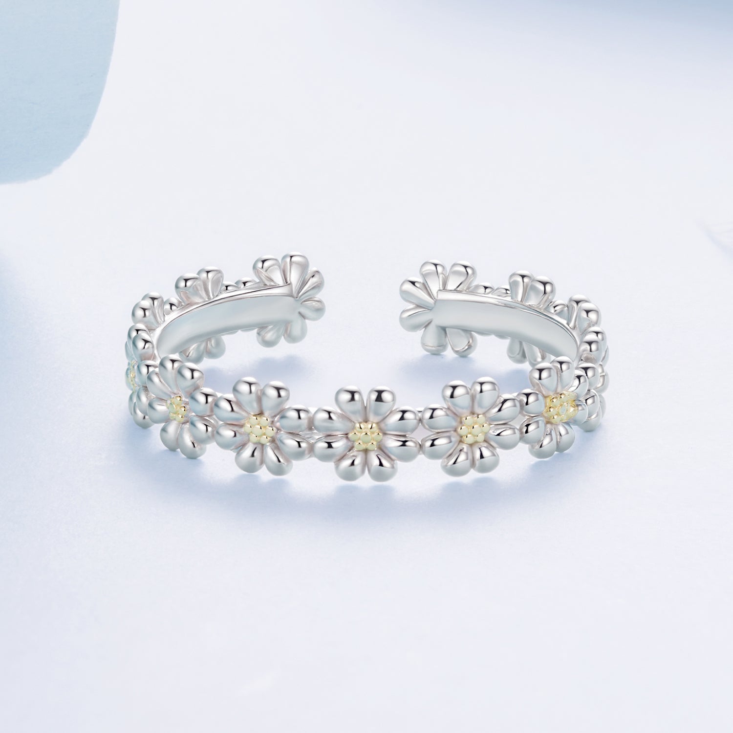 925 Sterling Silver Ring for Women - Style E, 0.4cm Width DestGlow