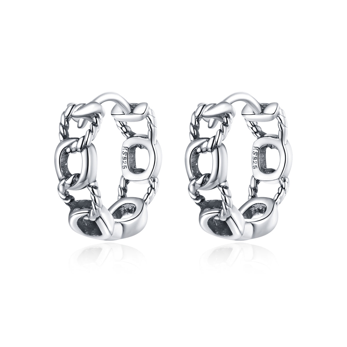 925 Sterling Silver Oxidized Earrings for Women DestGlow