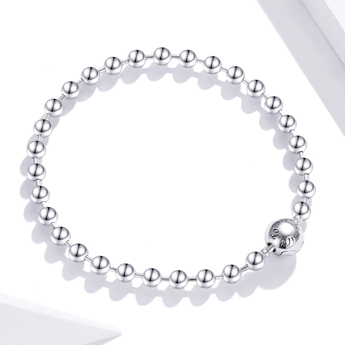 925 Sterling Silver Bracelet 17cm Oxidized & Platinum Plated for Women DestGlow