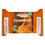Patanjali Cream Feast Orange Biscuits (Pack of 10)