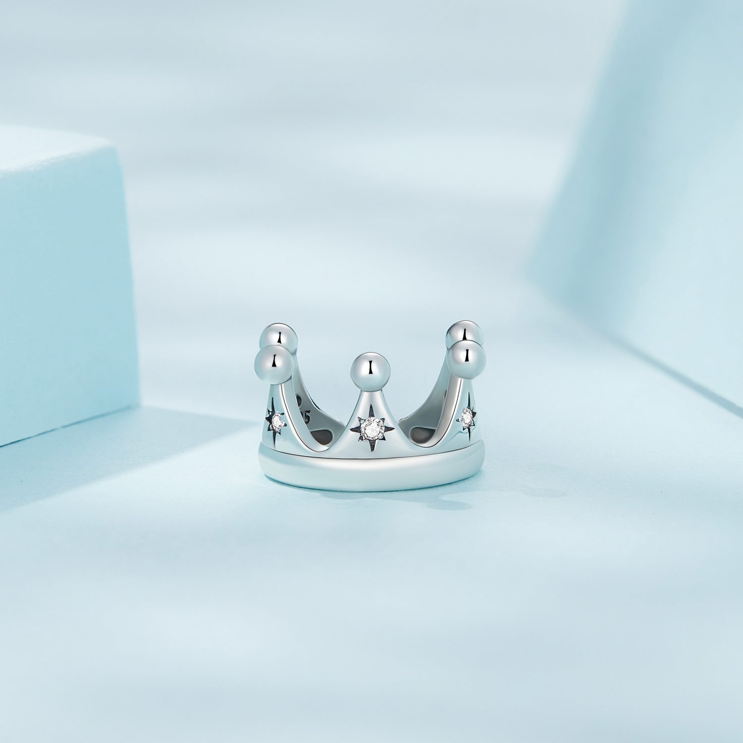 S925 Sterling Silver Earrings with Pavé Setting and CZ DestGlow