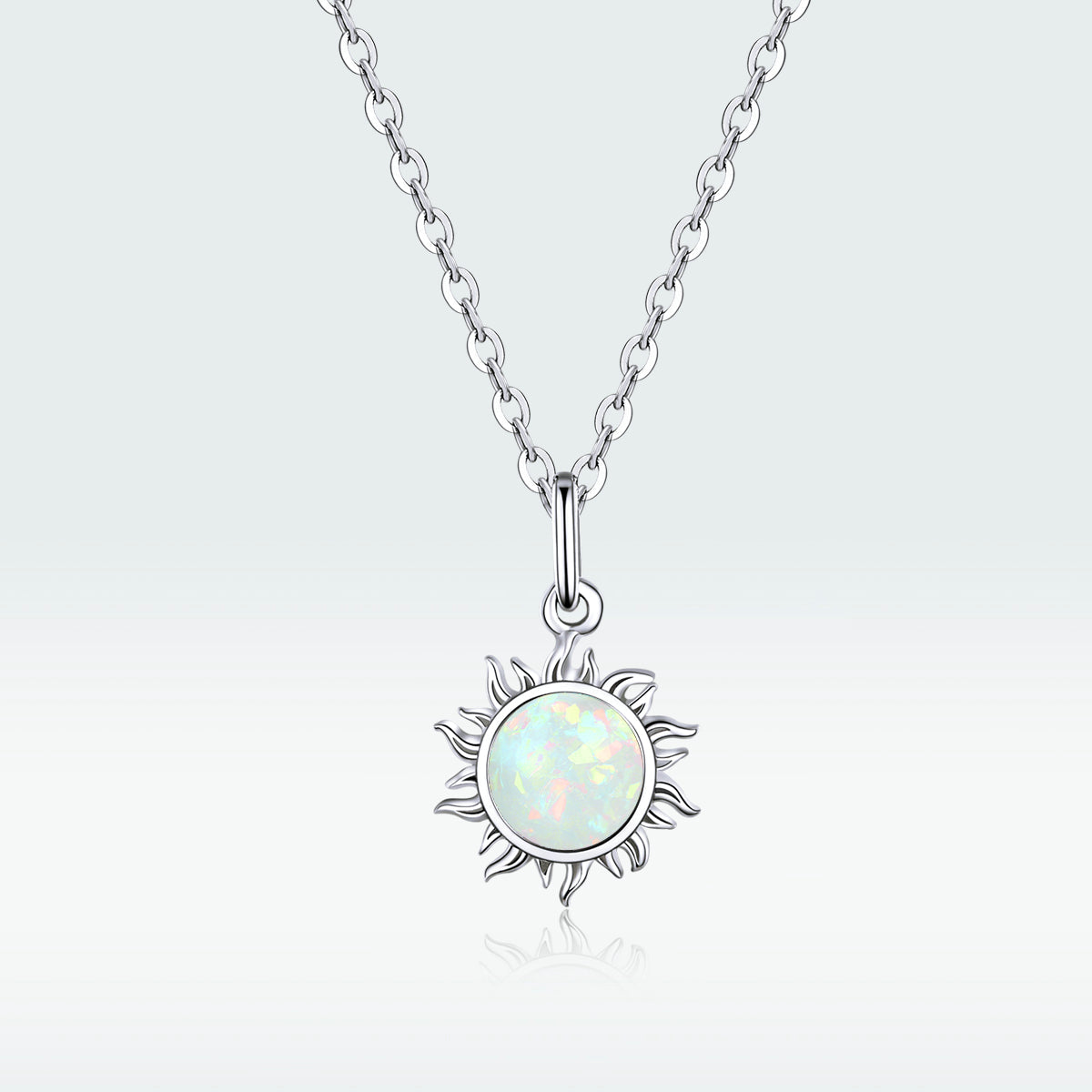 925 Sterling Silver Necklace 45cm for Women DestGlow