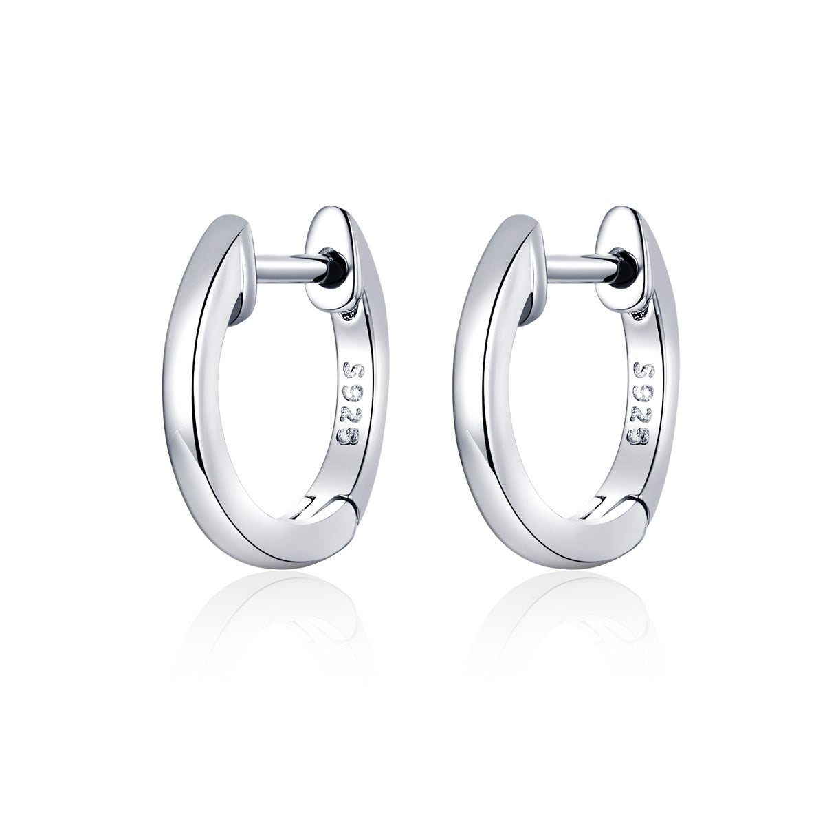 925 Sterling Silver Plated Black Gold Earrings for Women DestGlow
