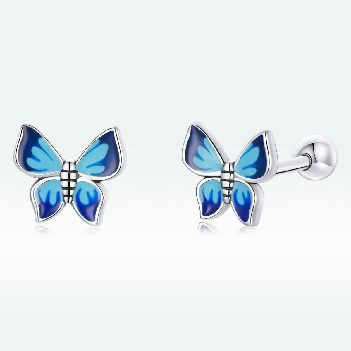 S925 Sterling Silver Enamel Oxidized Earrings for Women DestGlow
