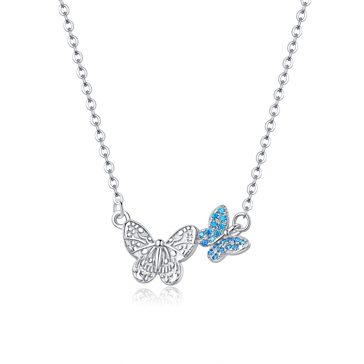 925 Sterling Silver 45cm Necklace for Women DestGlow