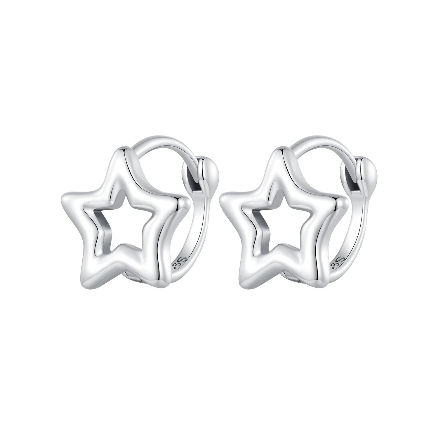 S925 Oxidized Silver 1cm Earrings for Women DestGlow