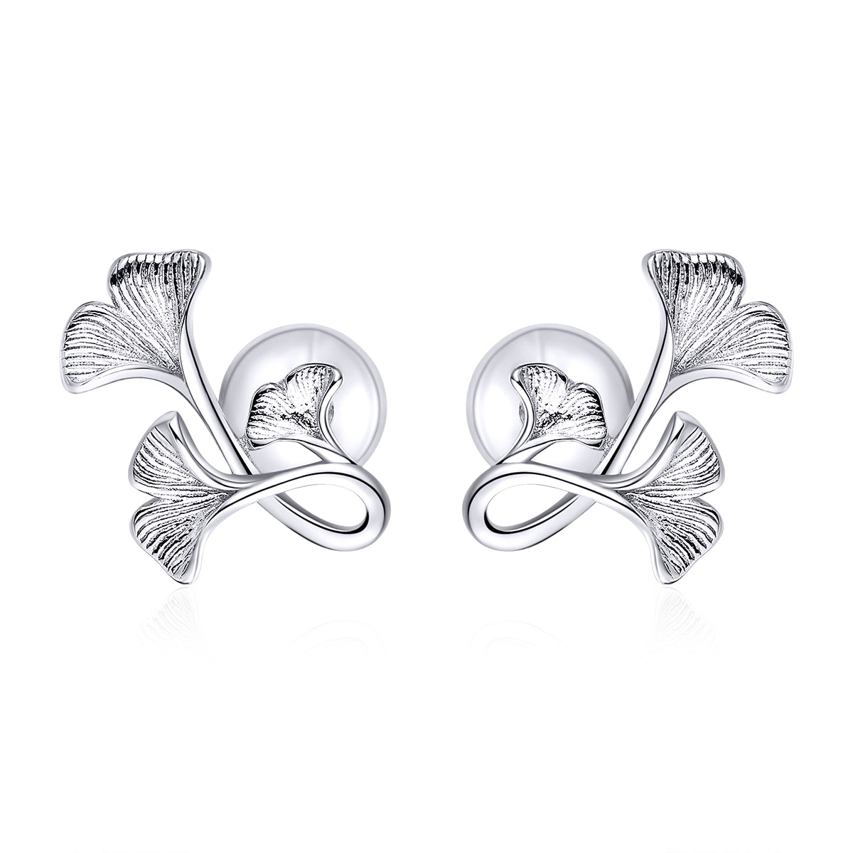 925 Sterling Silver Plated Platinum Wiredrawing Earrings DestGlow