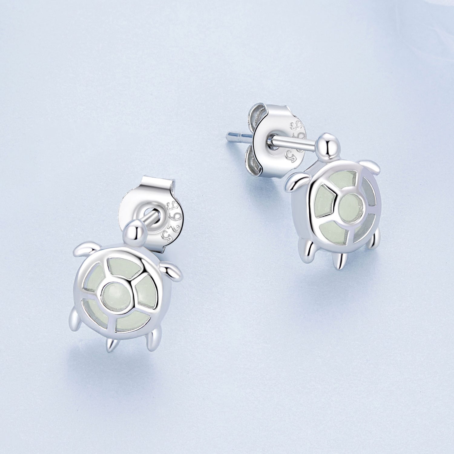 925 Sterling Silver Luminous Stone Earrings DestGlow