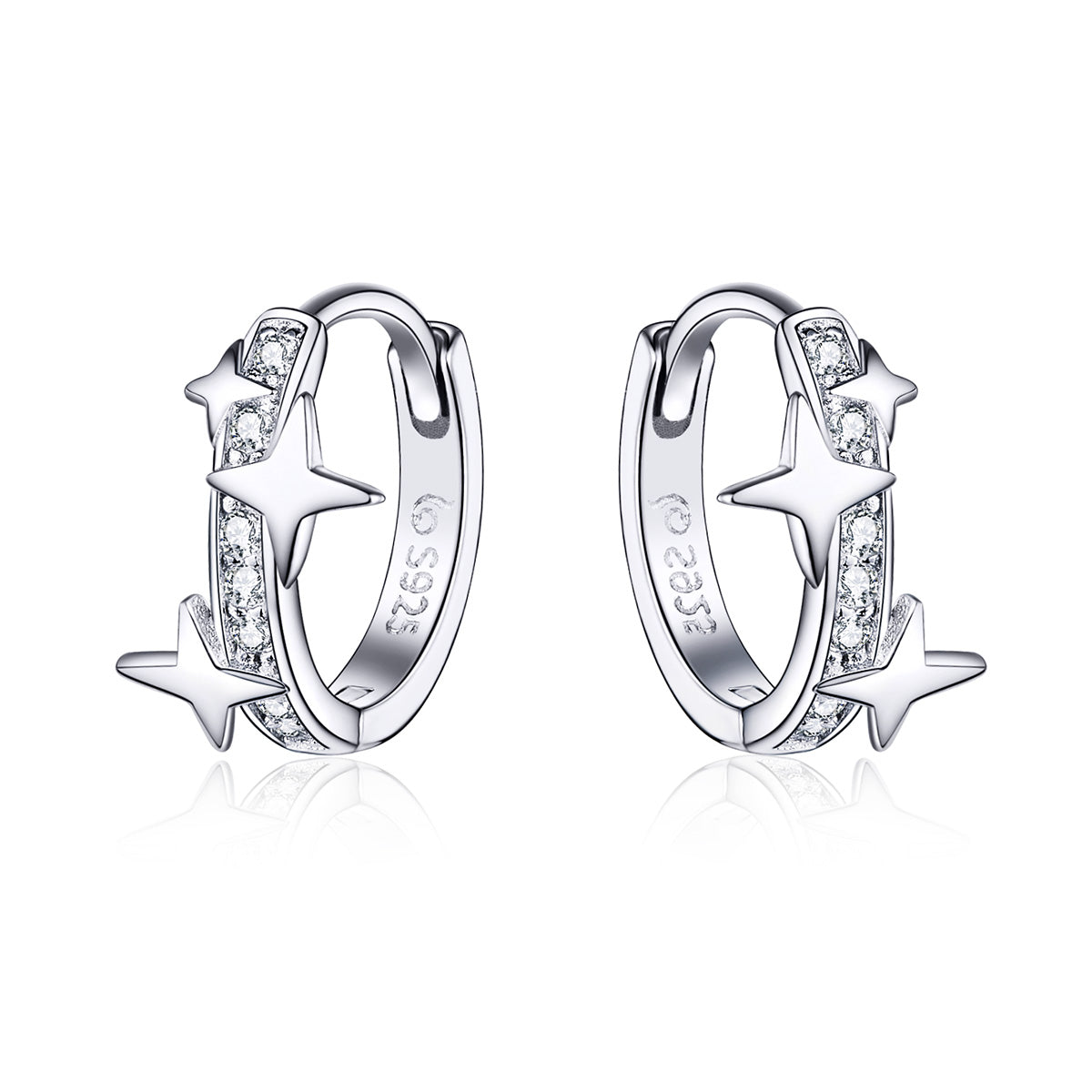 S925 Sterling SilverCZ Earrings for Women DestGlow