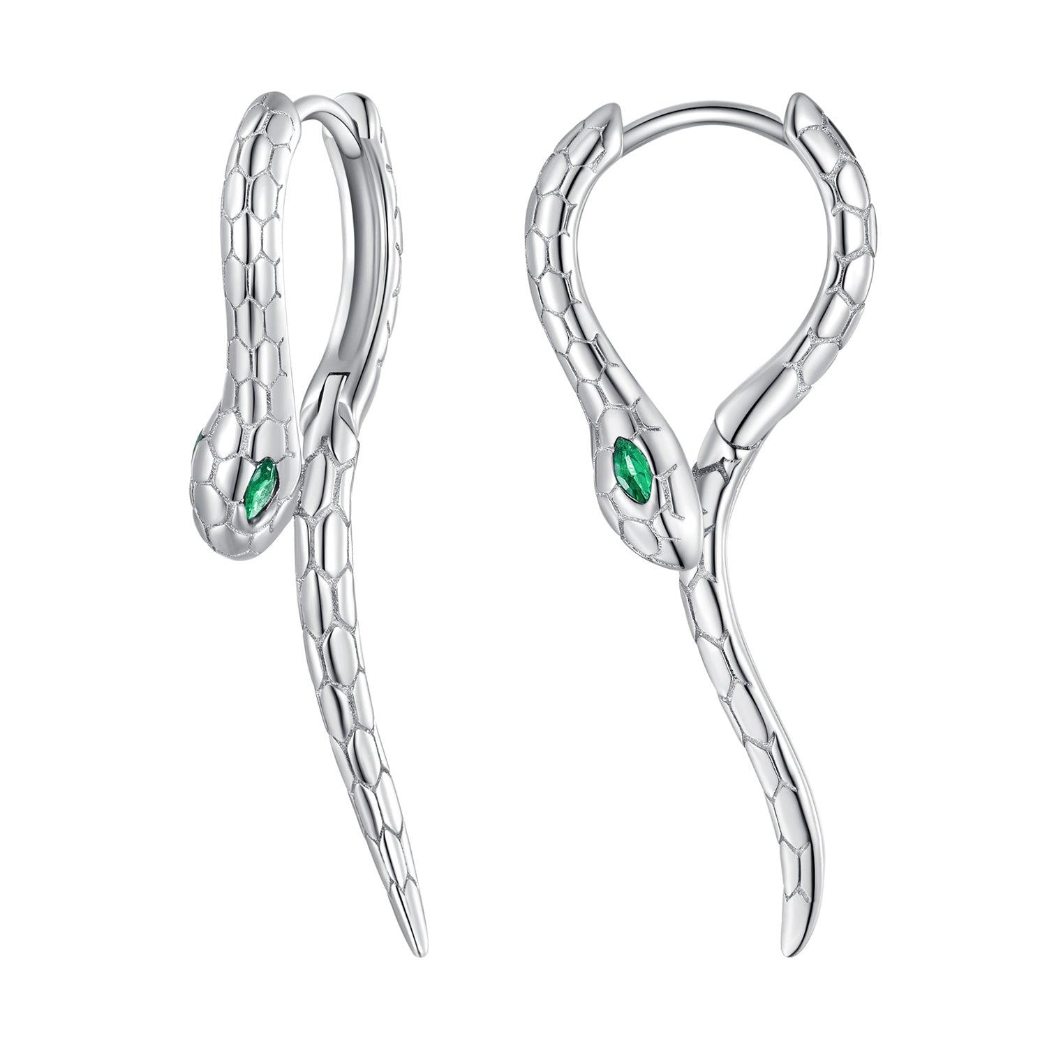 925 Sterling Silver Earrings with CZ in Pavé Setting DestGlow