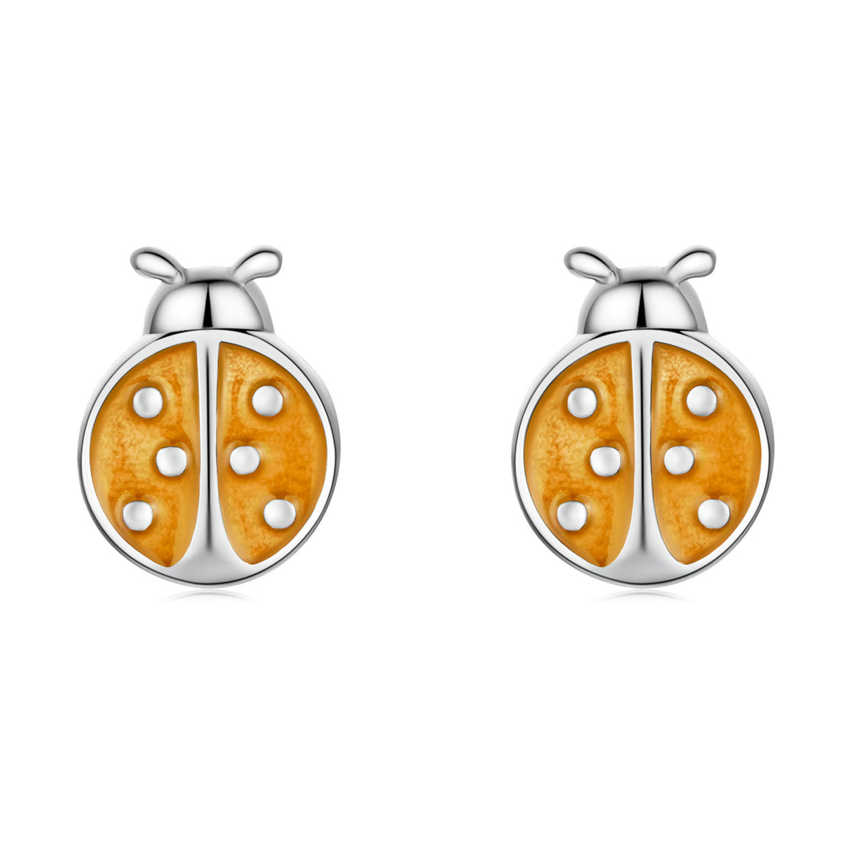 S925 Sterling Silver Enamel Earrings for Women DestGlow