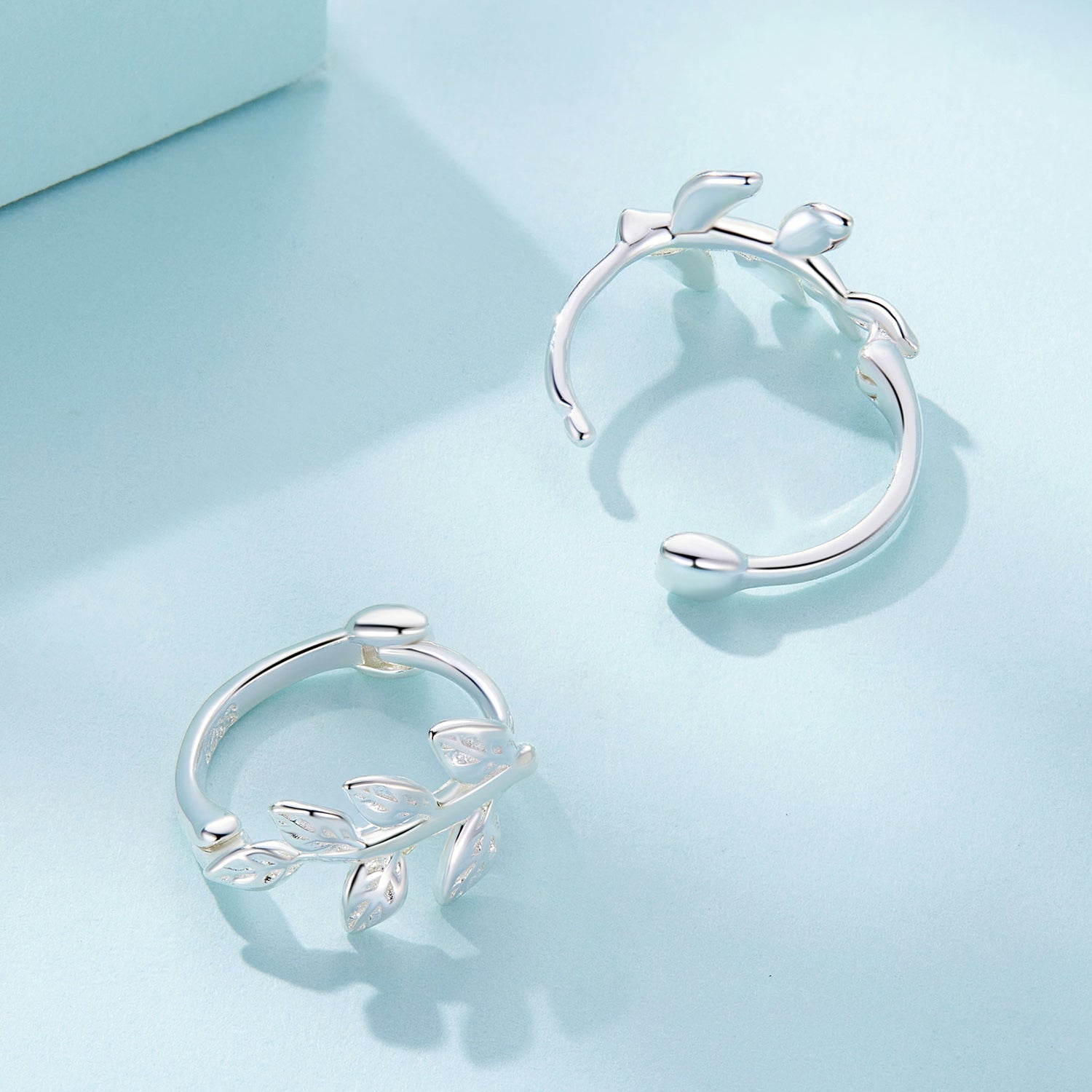 S925 Sterling Silver Earrings for Women 12x7mm DestGlow