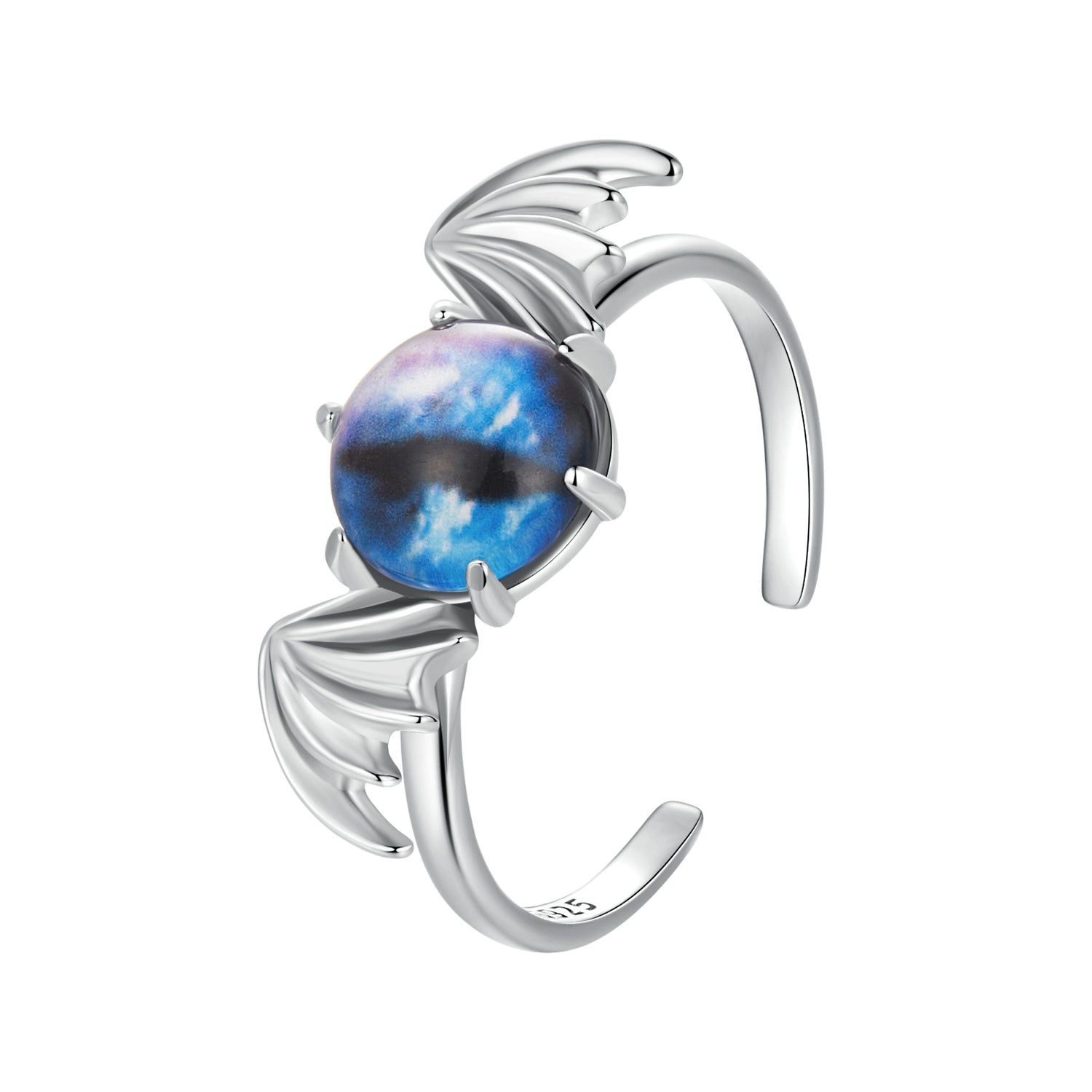 925 Sterling Silver Unisex Ring with Oxidized Finish - 0.17cm Width DestGlow