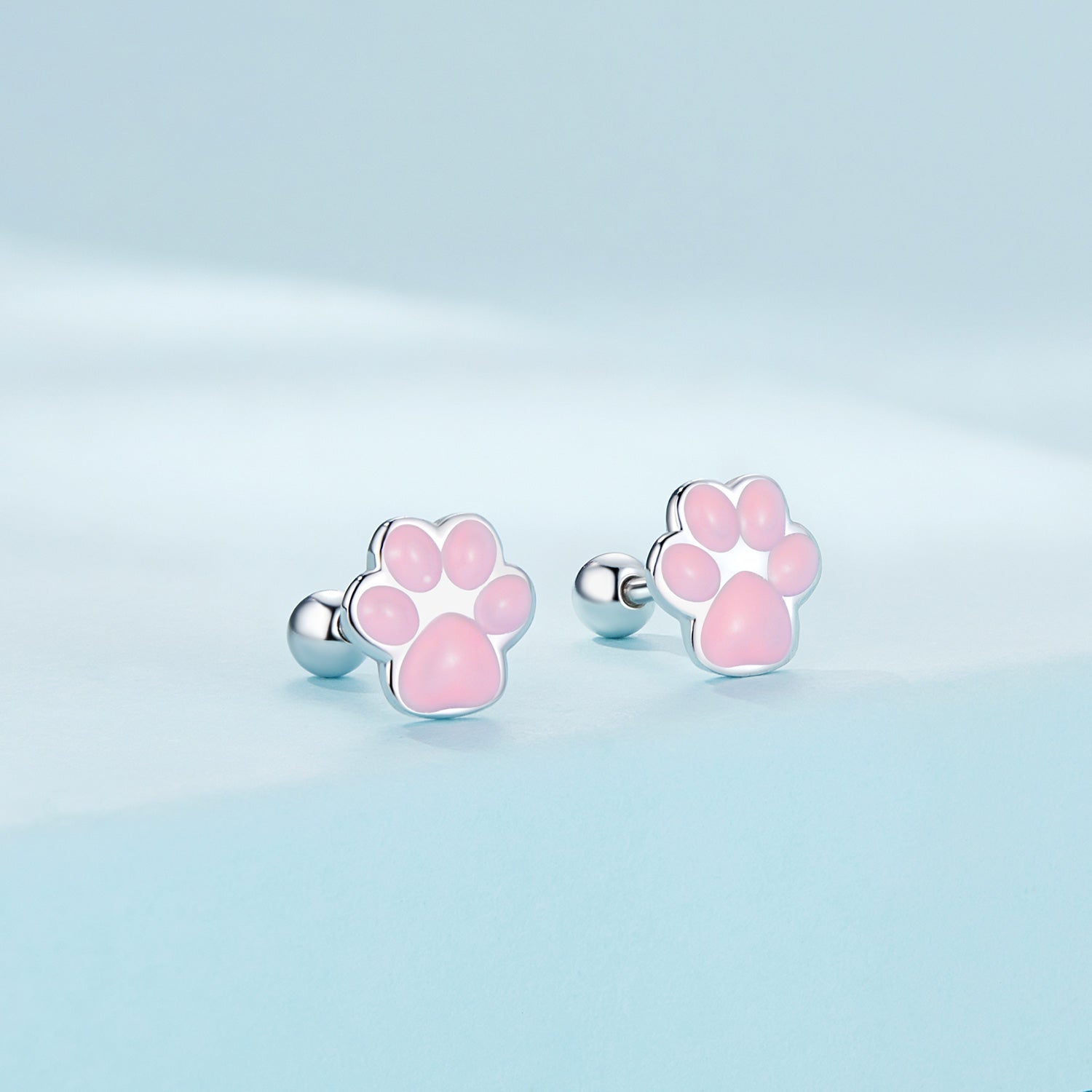 925 Sterling Silver Enamel Black Gold Plated Earrings for Women DestGlow