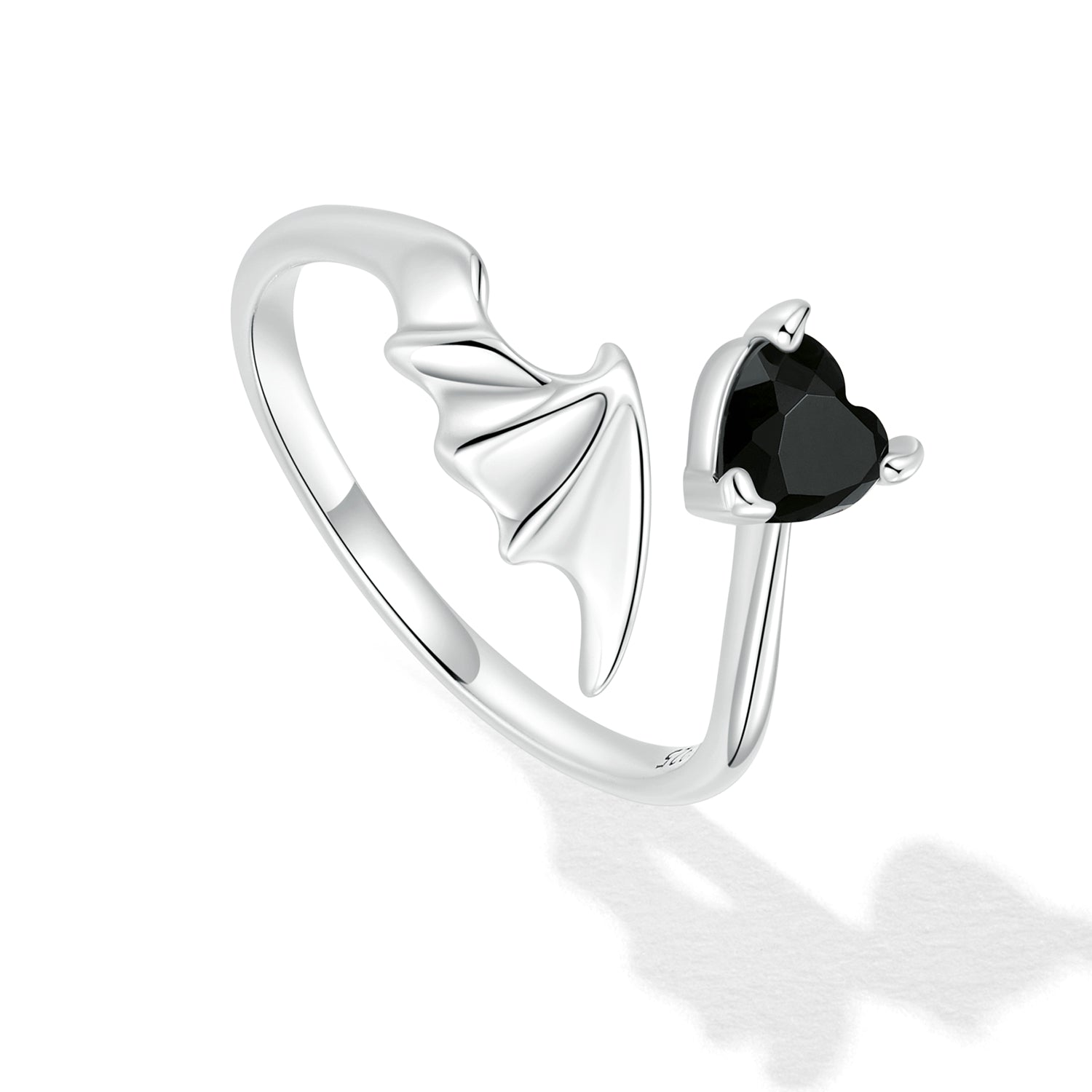 925 Sterling Silver Oxidized Pavé Setting CZ Ring DestGlow