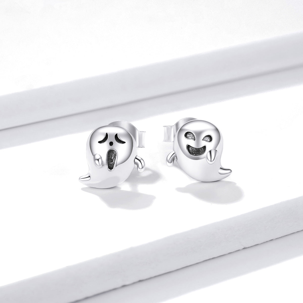 925 Sterling Silver Oxidized Silver Earrings DestGlow