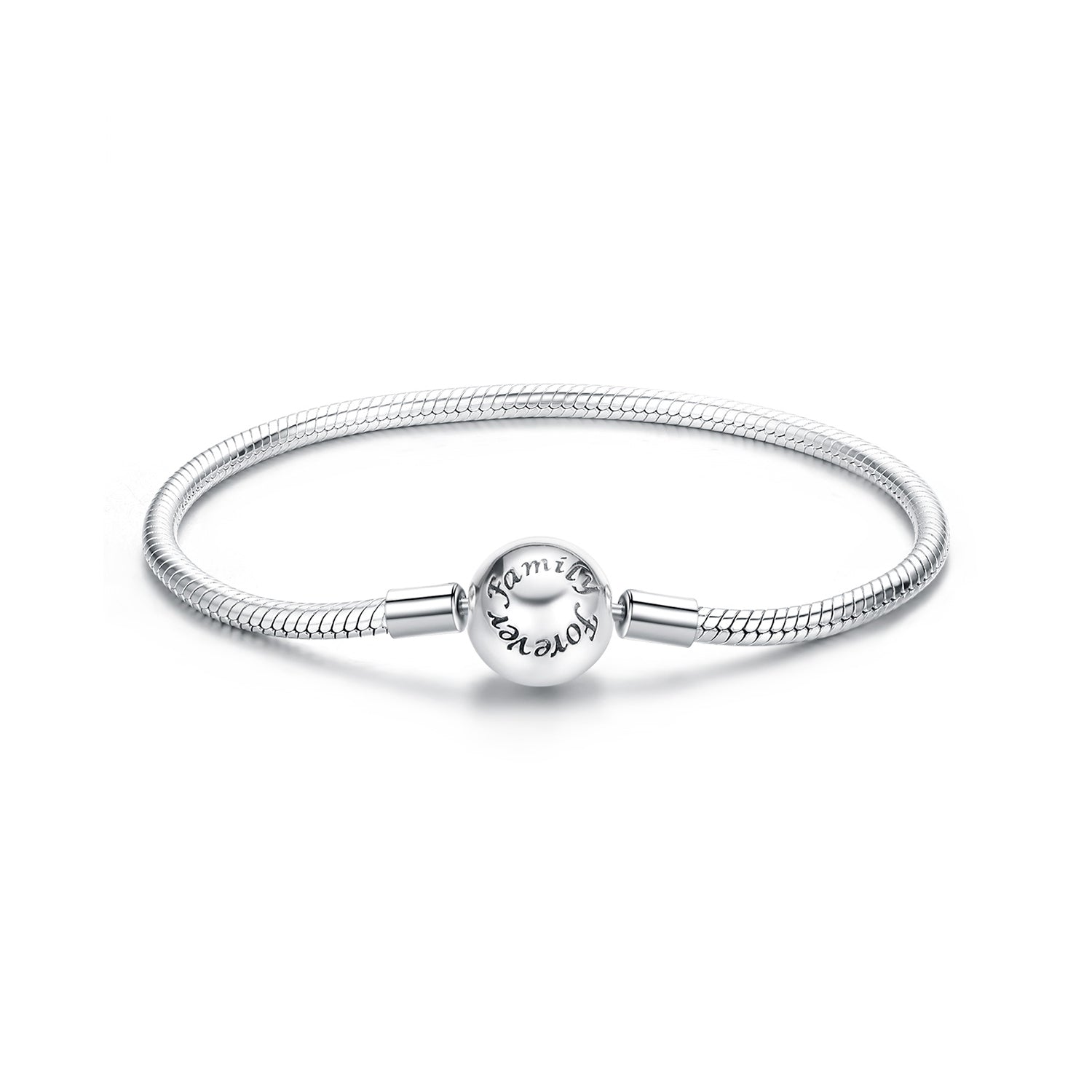 925 Sterling Silver Oxidized Silver White Gold 14.0mm Bracelet for Women DestGlow