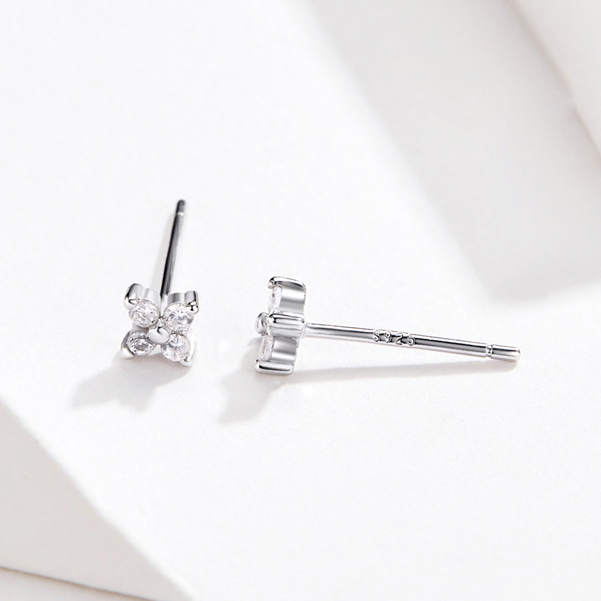 925 Sterling Silver CZ Earrings for Women DestGlow