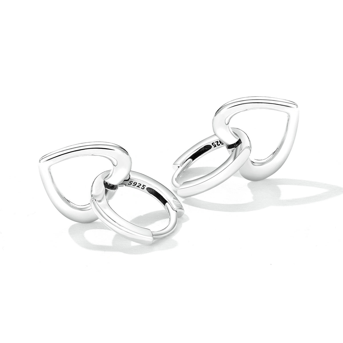 925 Sterling Silver Earrings for Women - Oxidized - 1.9x1.2cm DestGlow