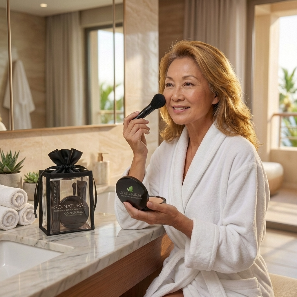 GO NATURAL® ALL-IN-ONE® Powder - Travel Gift Set DestGlow