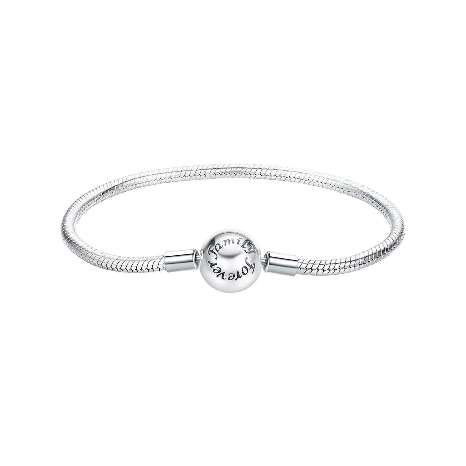 925 Sterling Silver Oxidized Silver White Gold 14.0mm Bracelet for Women DestGlow
