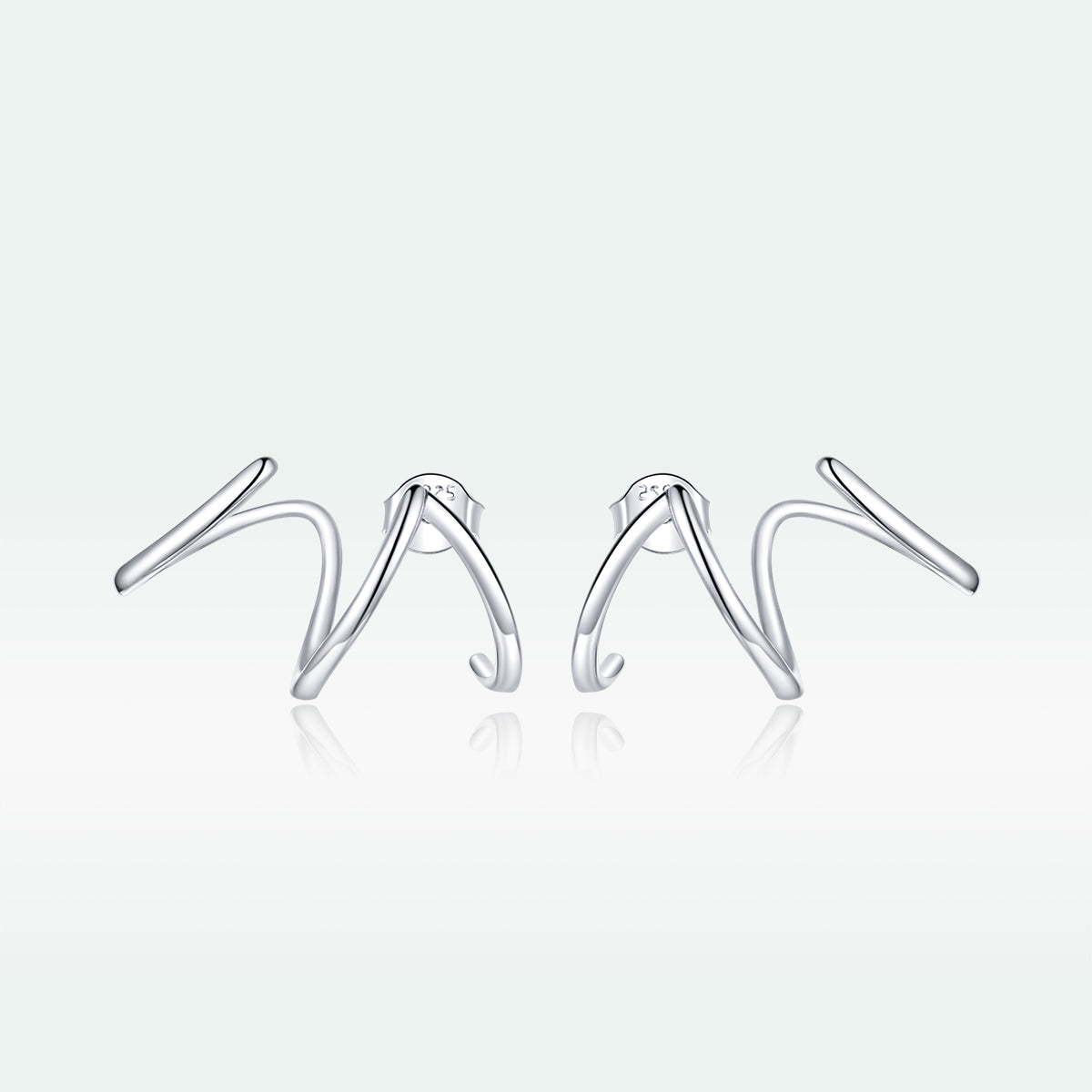925 Sterling Silver Oxidized Earrings for Women DestGlow