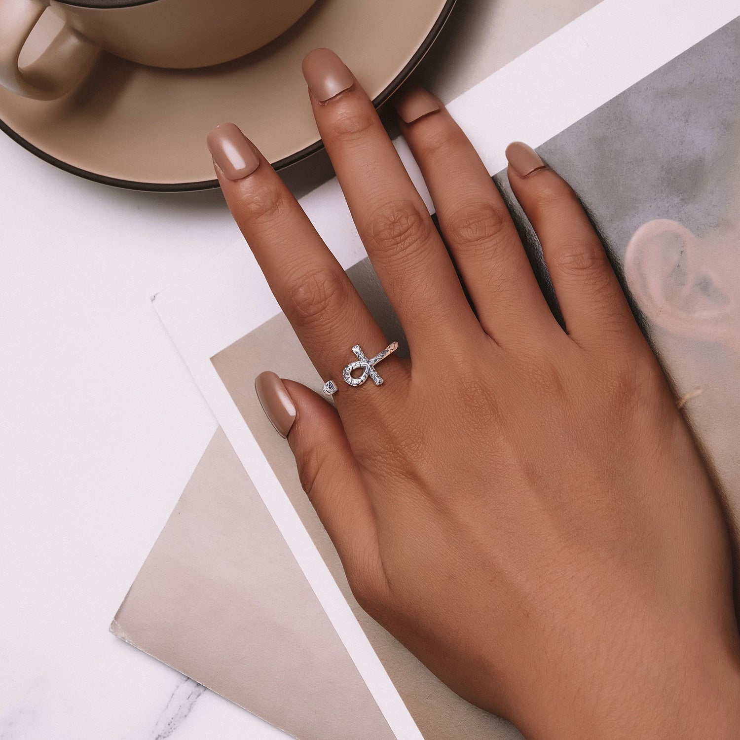 925 Sterling Silver Oxidized 2.2mm Ring for Women DestGlow
