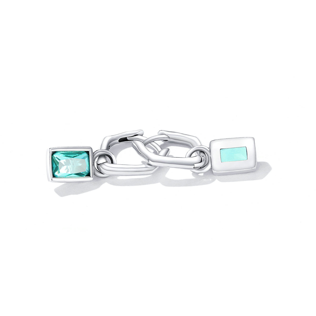 925 Sterling Silver Earrings with Pavé Setting CZ DestGlow
