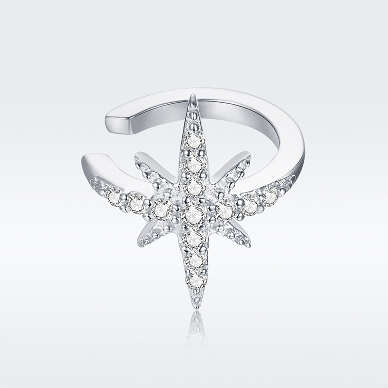 925 Sterling Silver Plated Platinum Pavé Setting CZ Earrings for Women DestGlow