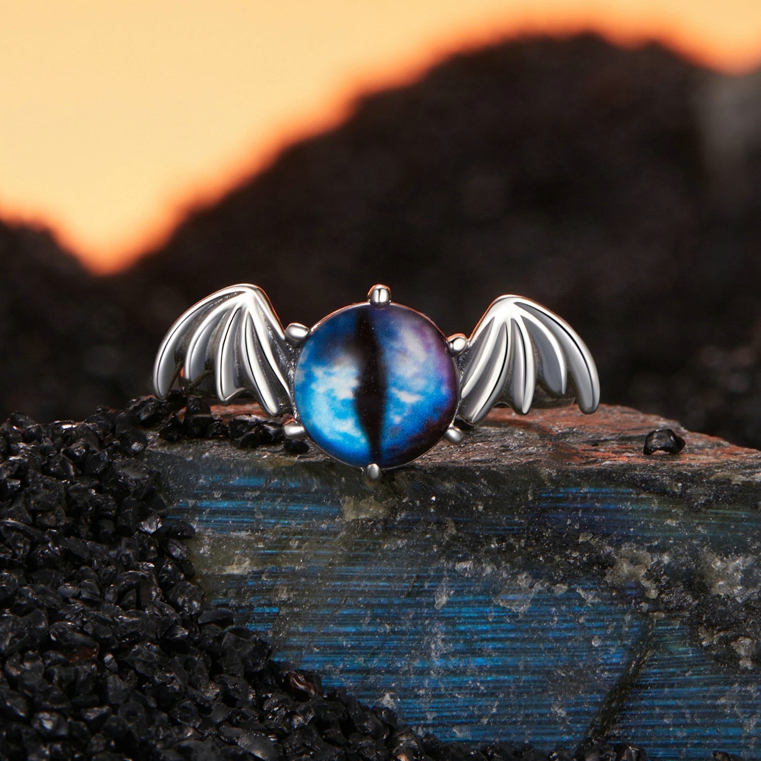 925 Sterling Silver Unisex Ring with Oxidized Finish - 0.17cm Width DestGlow