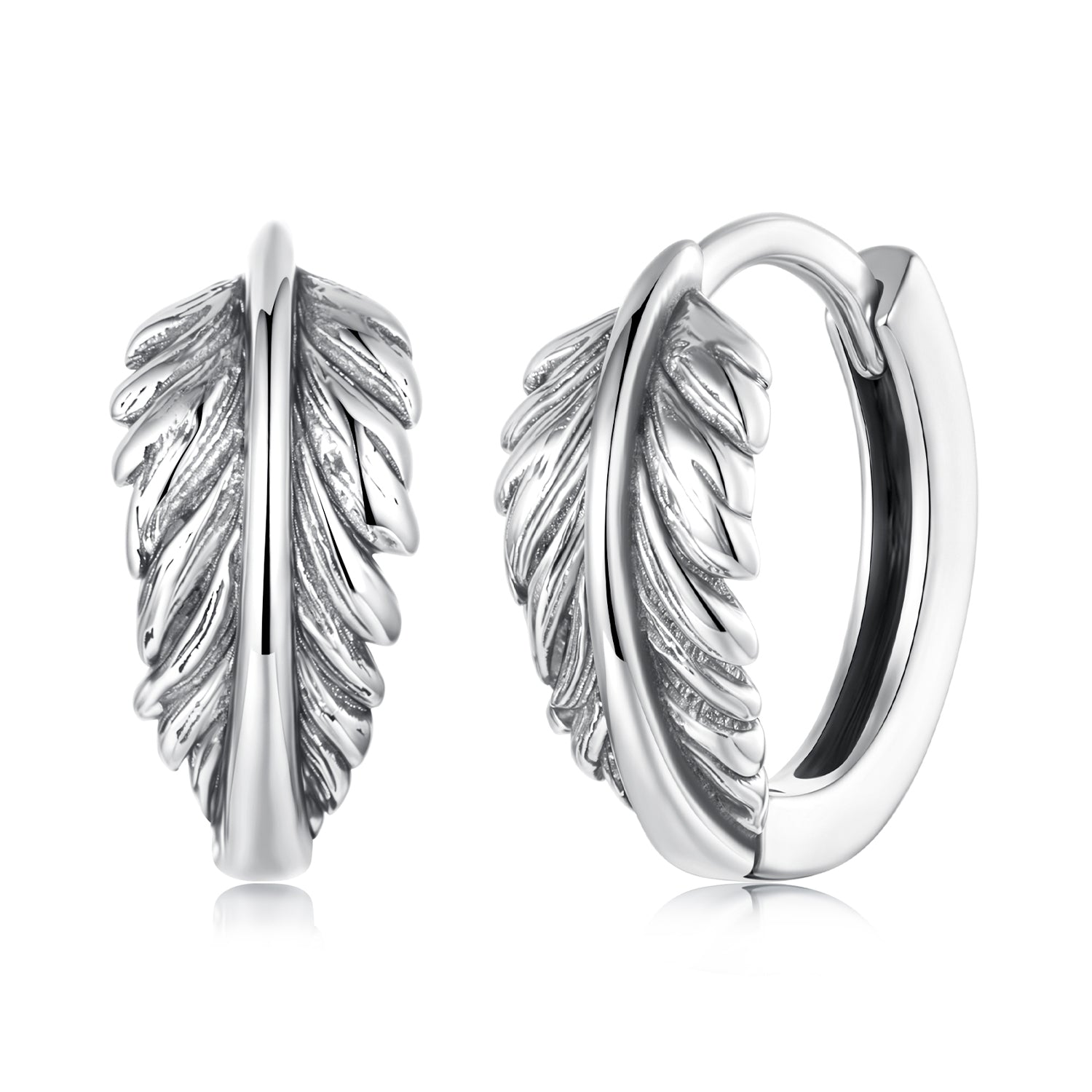 925 Sterling Silver Earrings with Oxidized Silver for Women DestGlow