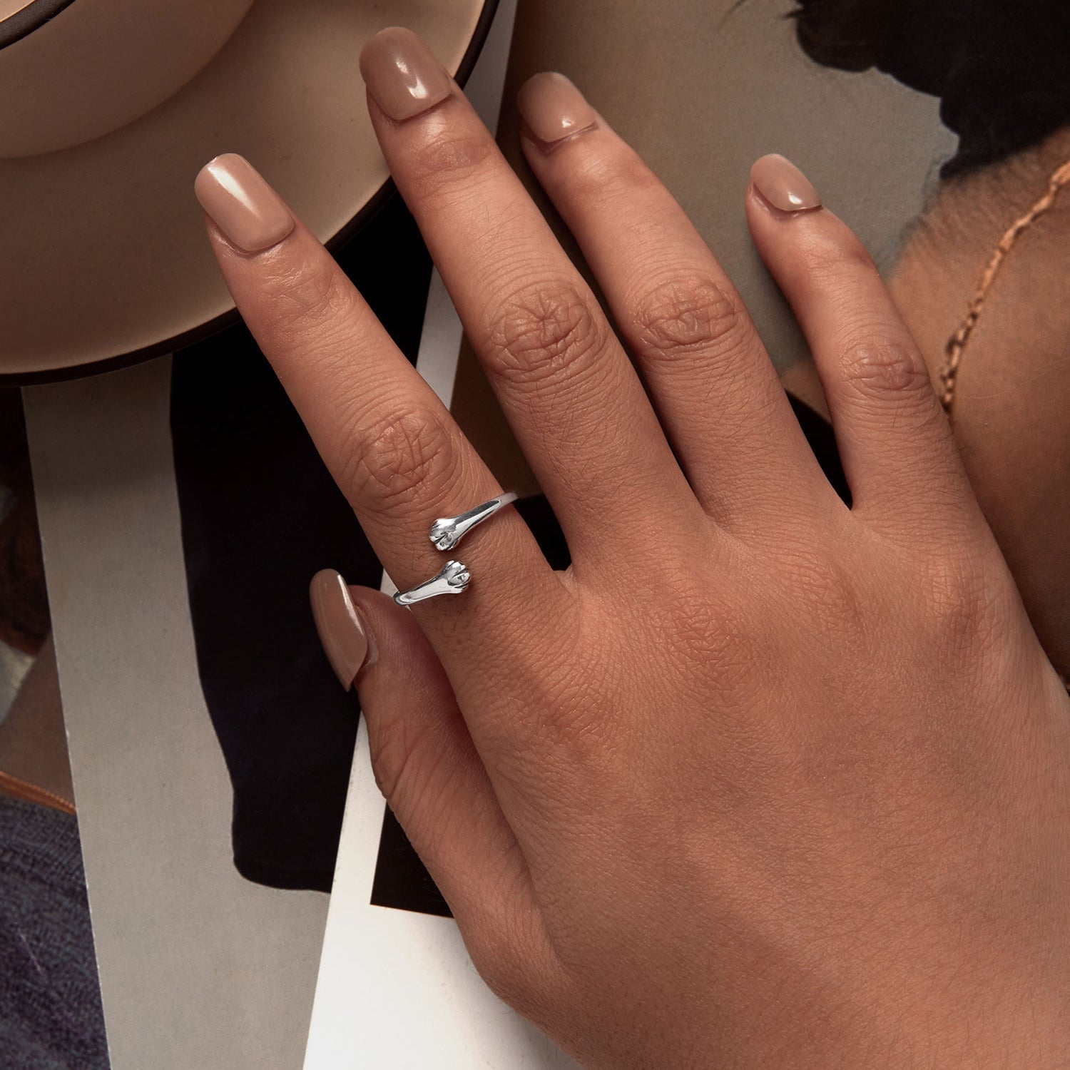 925 Sterling Silver Oxidized 1.6mm Ring DestGlow