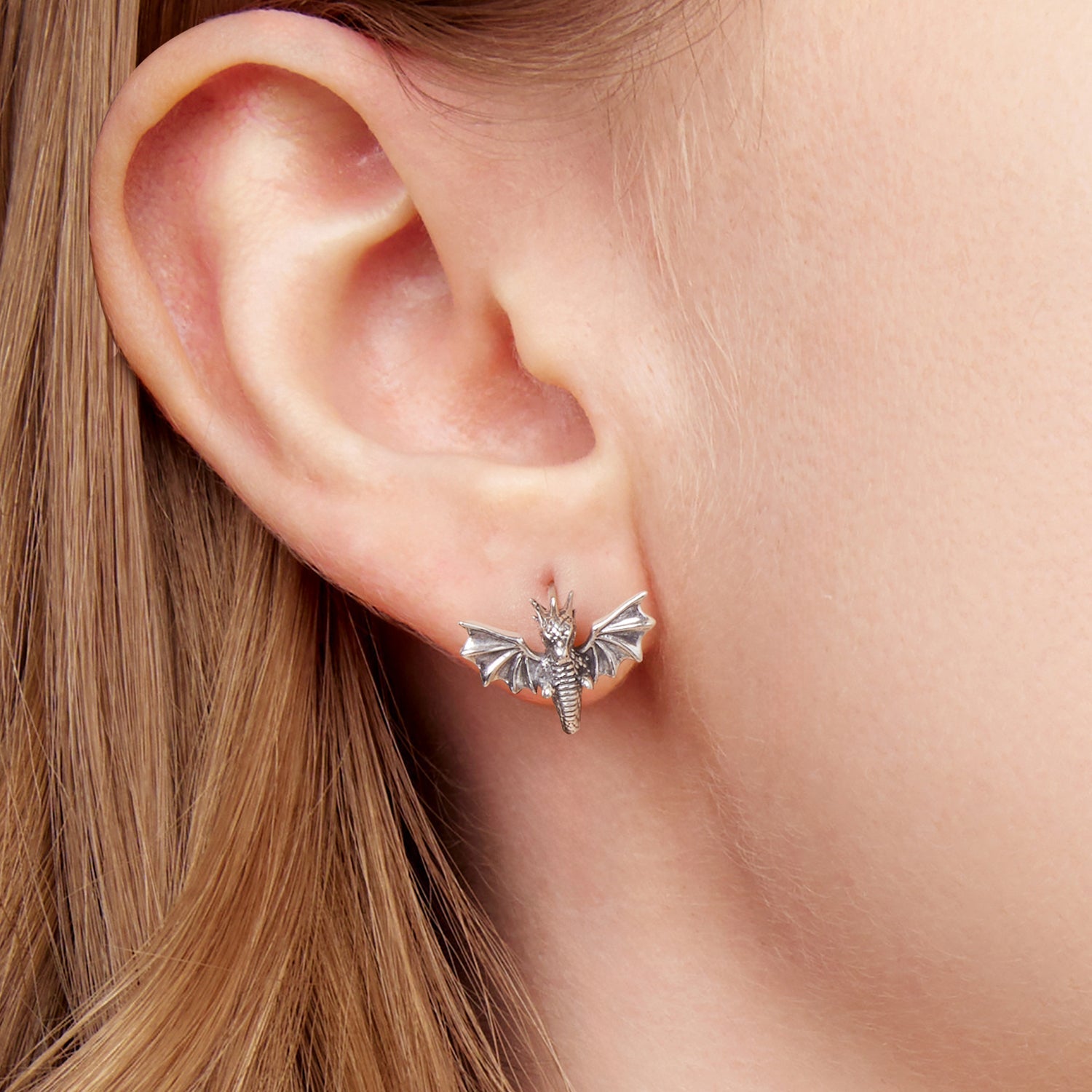 925 Sterling Silver Oxidized Silver Earrings for Women DestGlow
