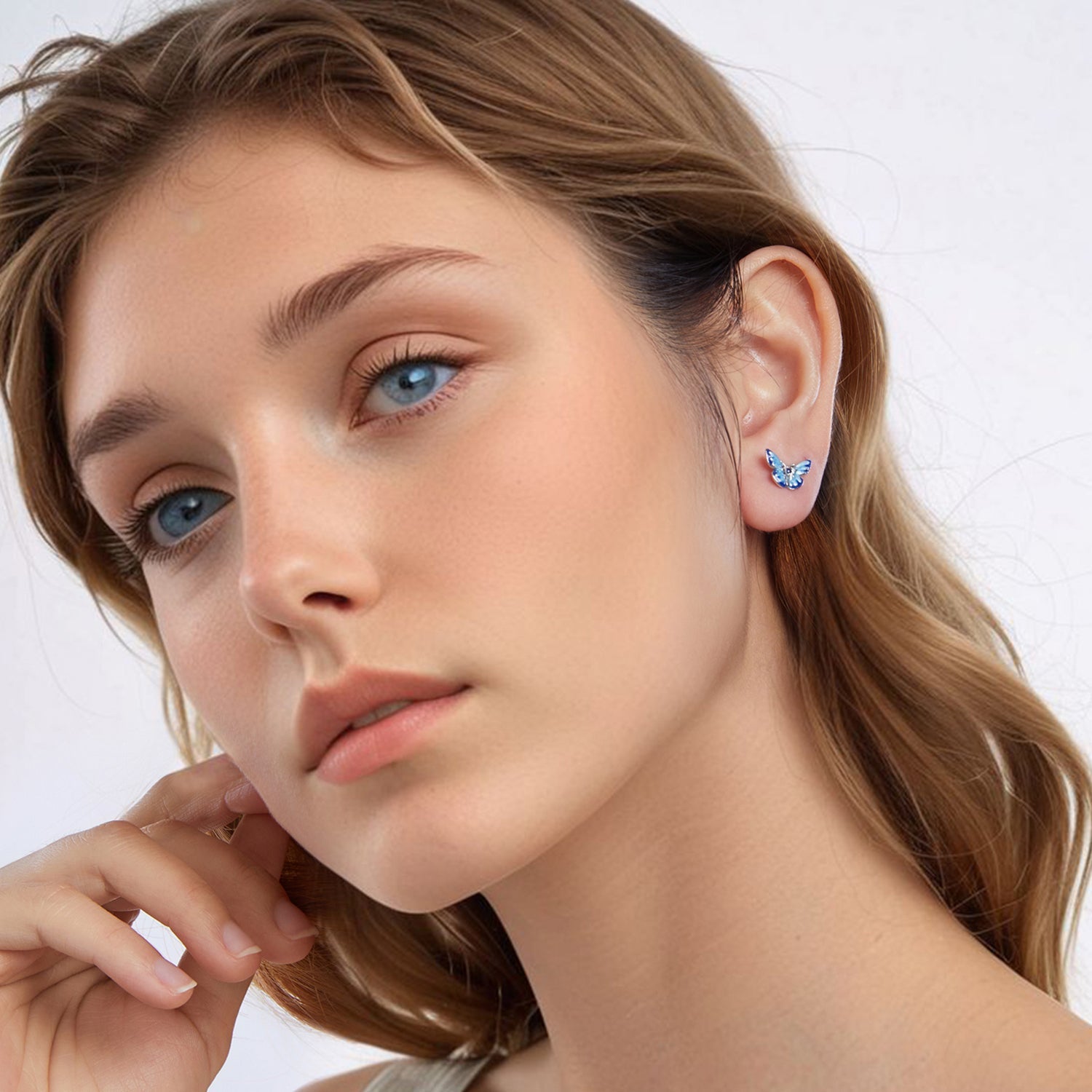 925 Sterling Silver Enamel Pavé Cz Earrings for Women DestGlow