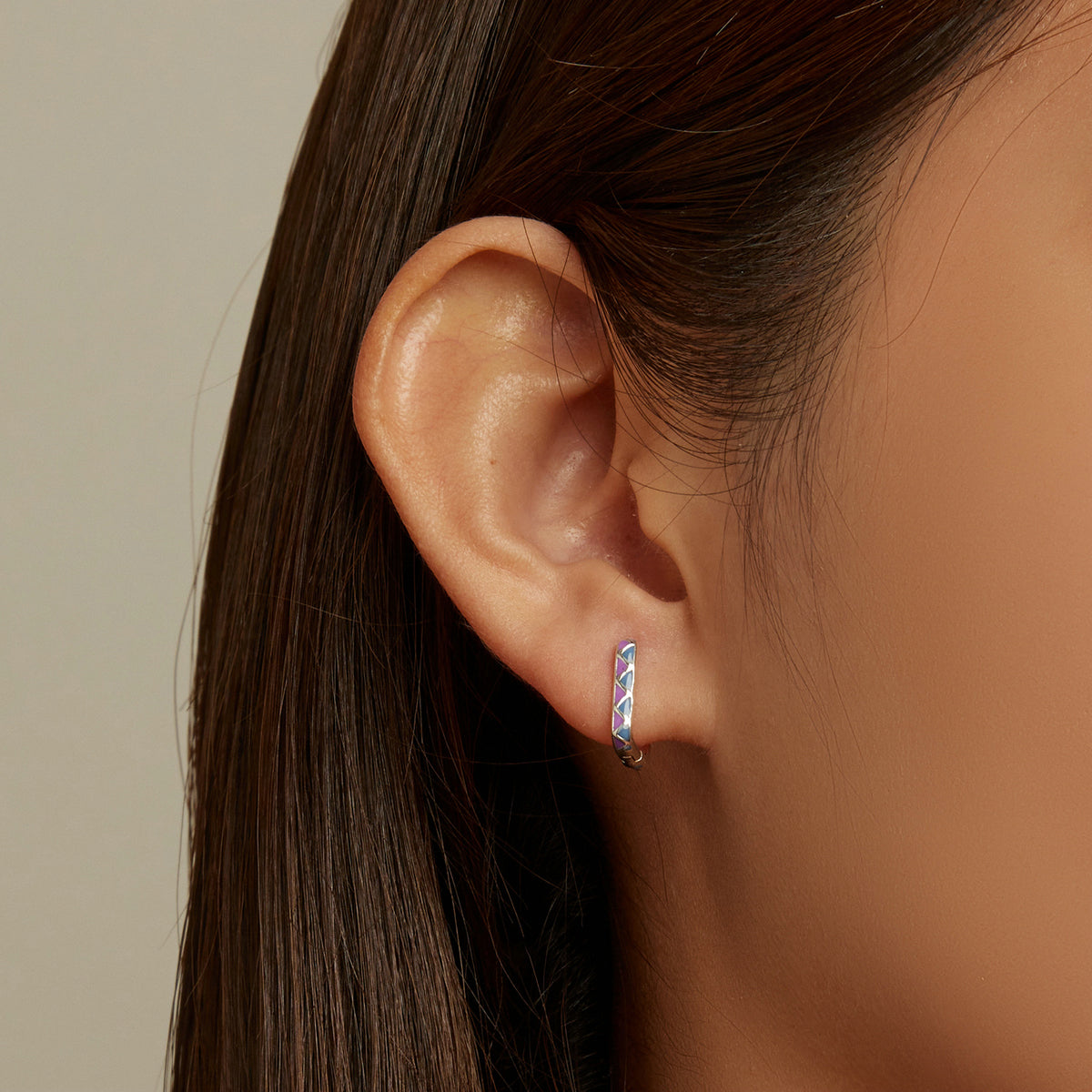 S925 Sterling Silver Enamel Oxidized Earrings for Women DestGlow