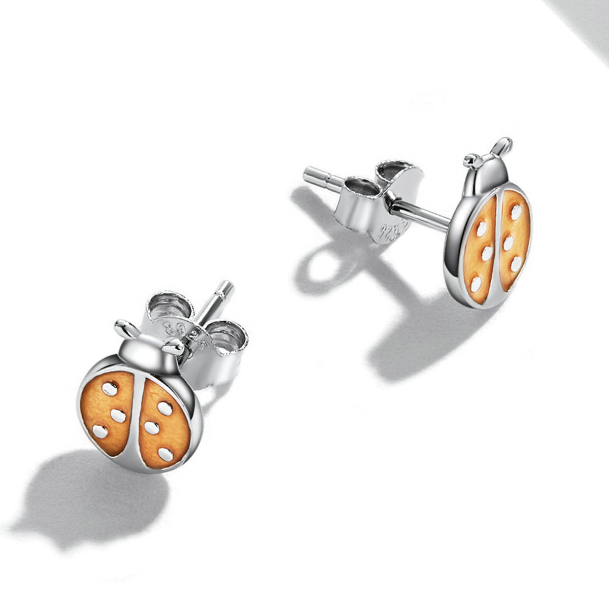 S925 Sterling Silver Enamel Earrings for Women DestGlow