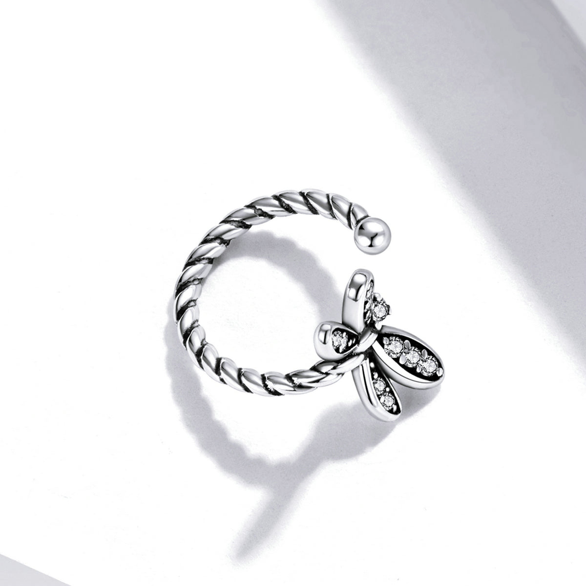 925 Sterling Silver Earrings with Pavé Setting and CZ for Women DestGlow