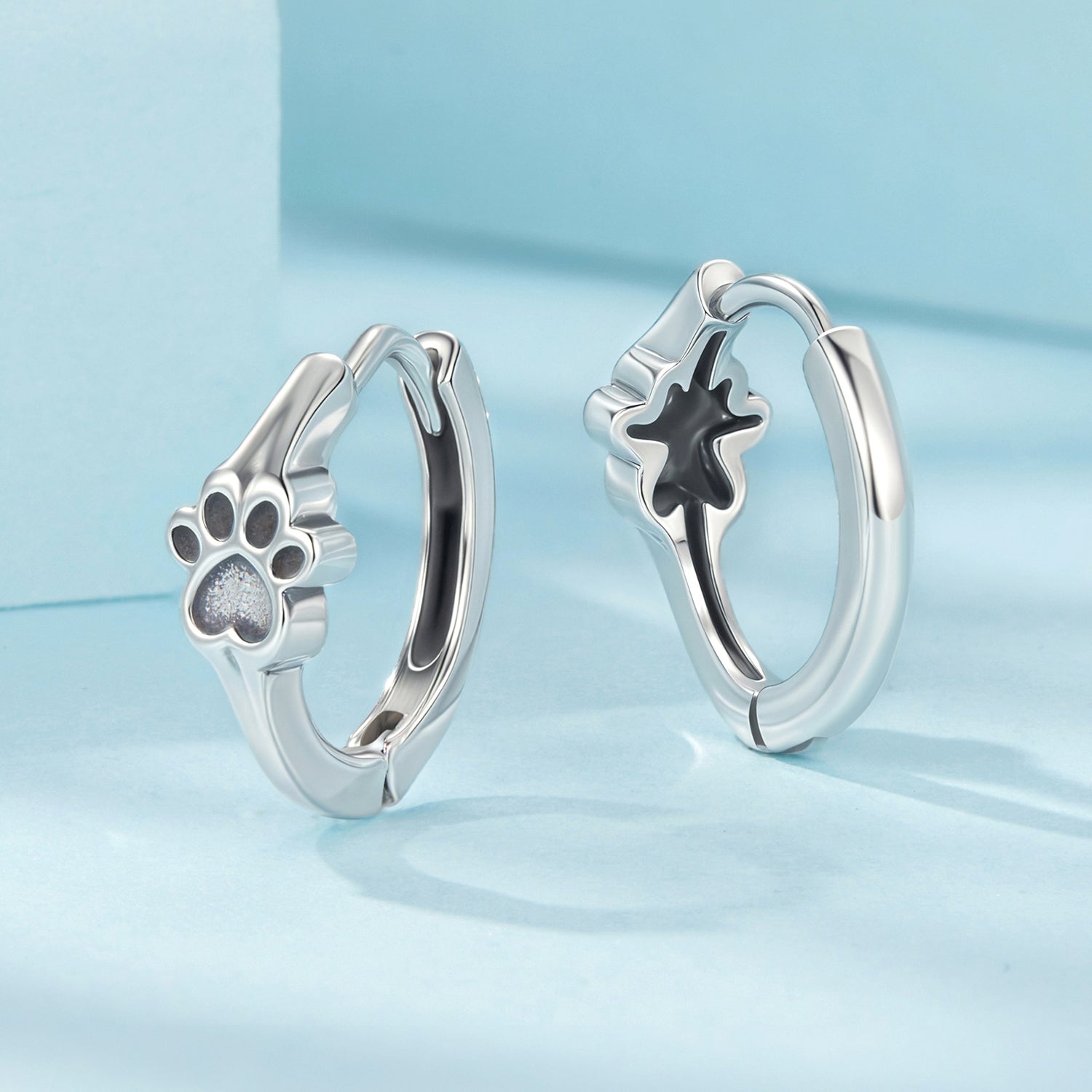 925 Sterling Silver Oxidized Earrings for Women DestGlow